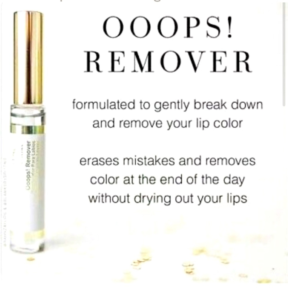 Lipsense Ooops! Lipstick Remover NEW Non Drying Moisturizing Eraser Primer